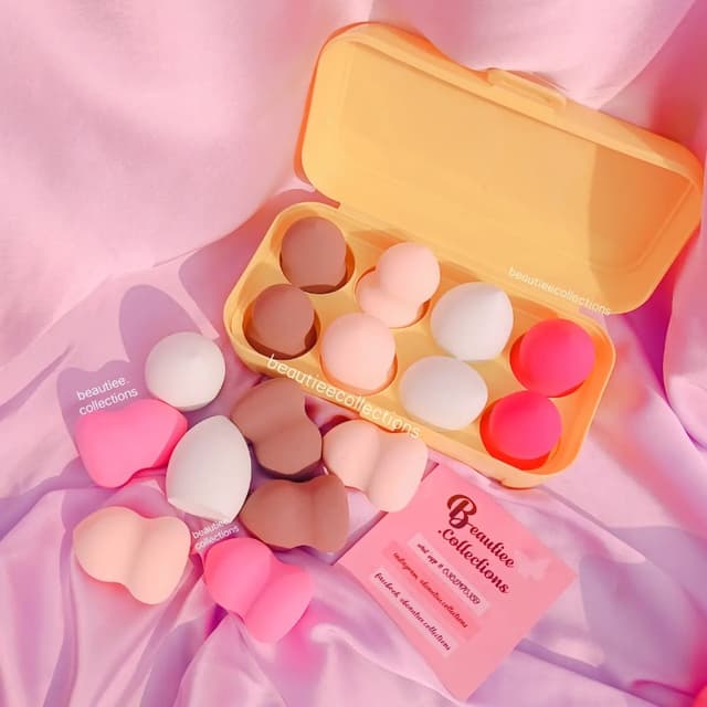 Beauty blender box  ( 8 beauty blender )