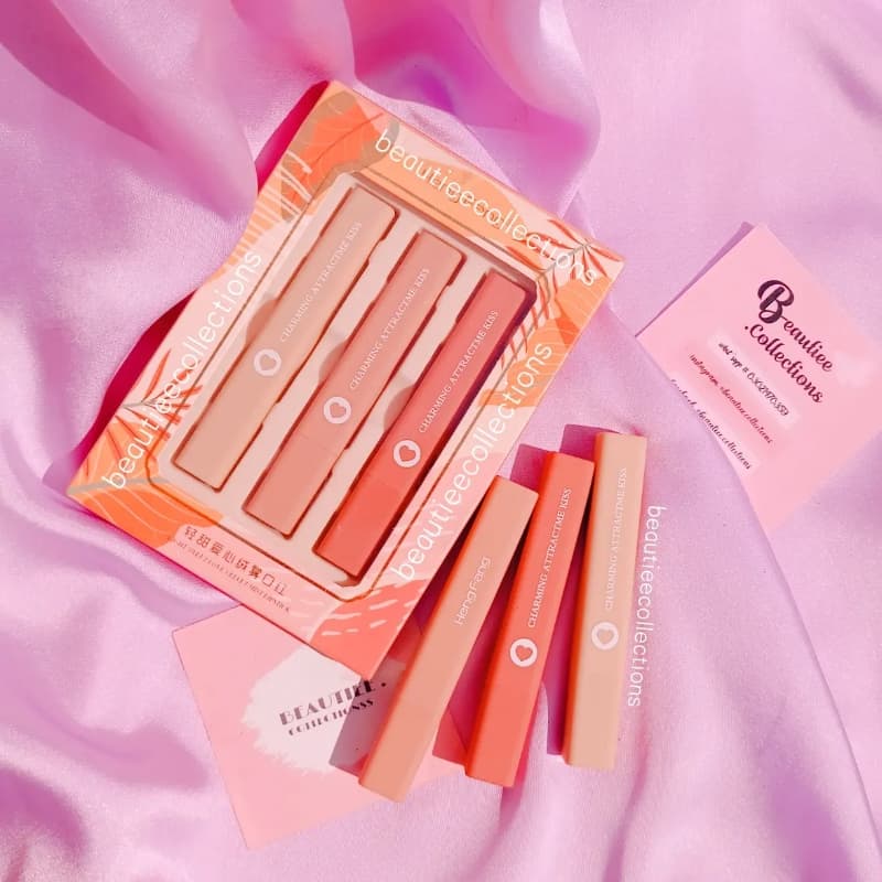 Hengfang charming attractive kiss matte velvet lipstick