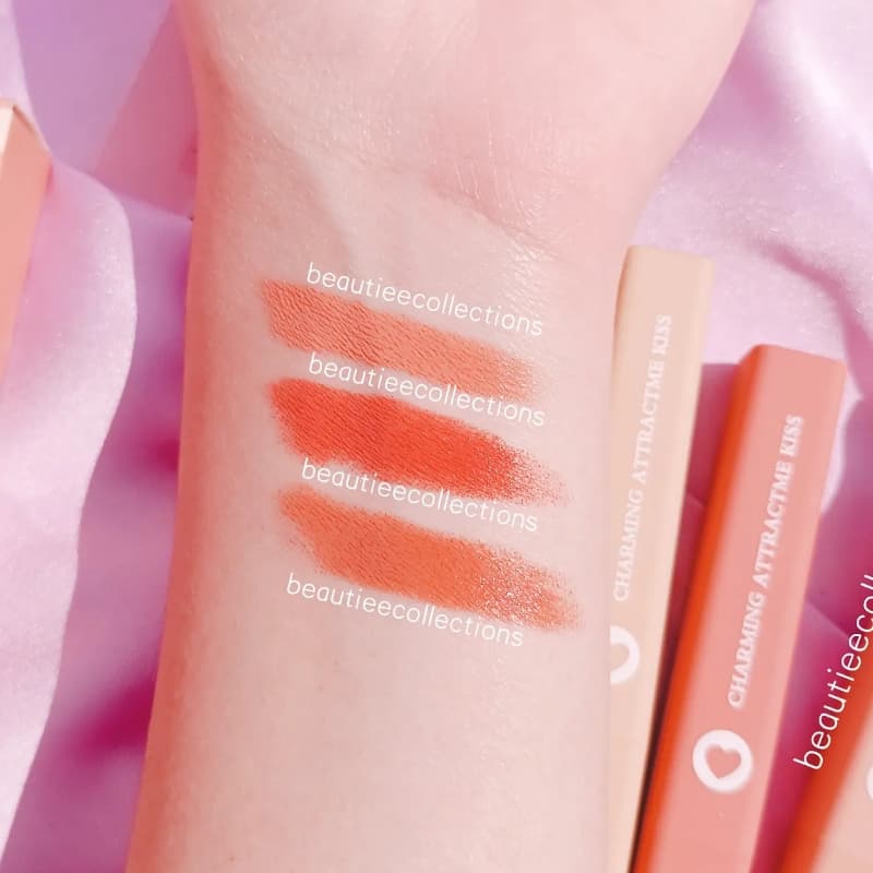Hengfang charming attractive kiss matte velvet lipstick