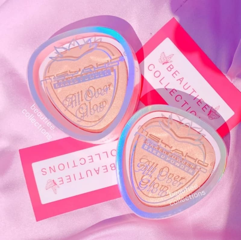 Strawberry highlighter  Rose gold shade