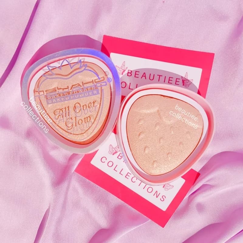 Strawberry highlighter  Rose gold shade