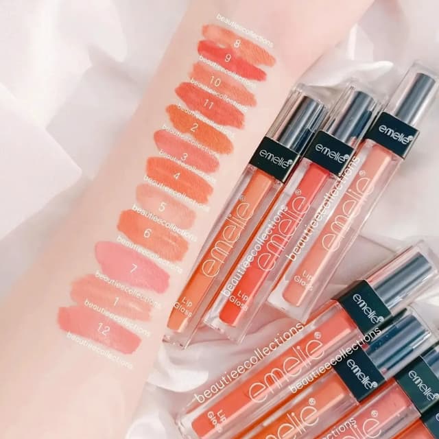 Emelie Matte Gloss Tray ( 12 Pieces)
