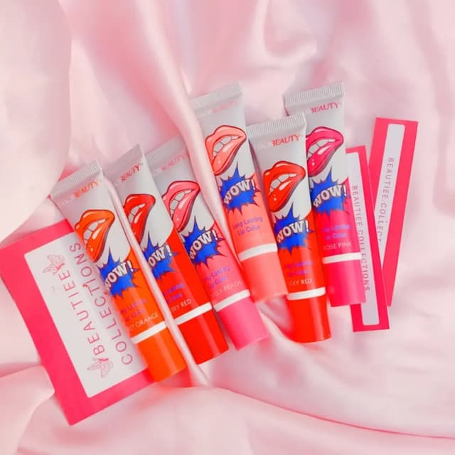Peel off lipstick Set Of 6