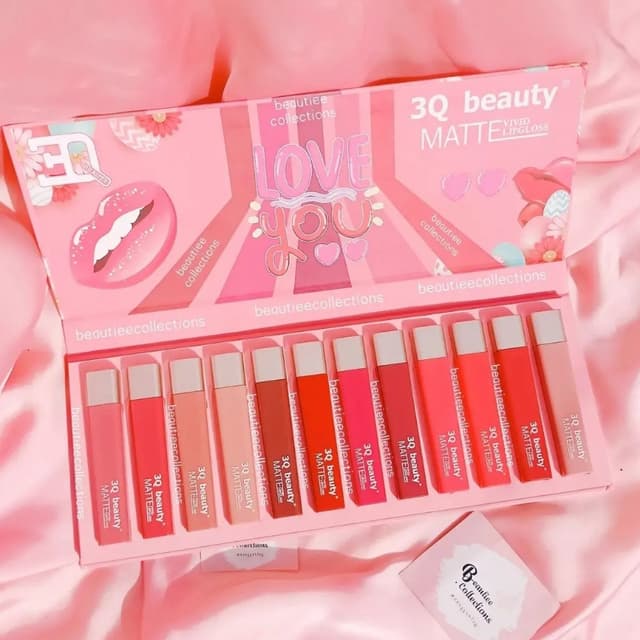 3Q beauty matte gloss tray