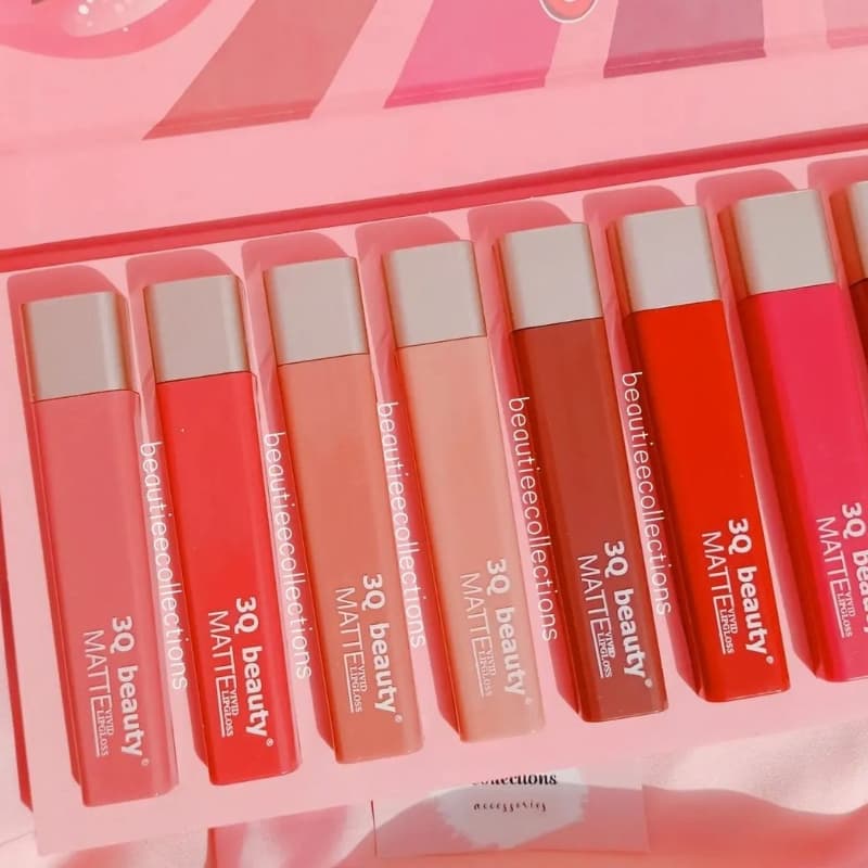 3Q beauty matte gloss tray