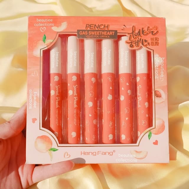 Hengfang Sweet Peach Lipsticks