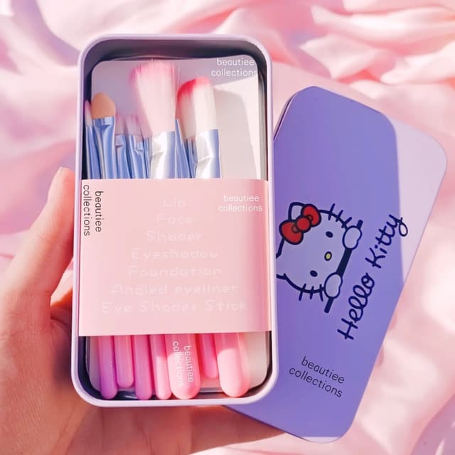 Hello kitty brushes set