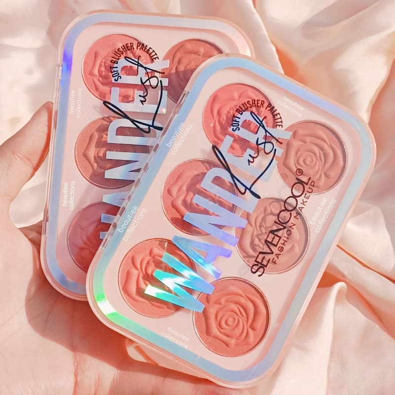 Wander Soft Blusher And Bronzer Pallet 6in1
