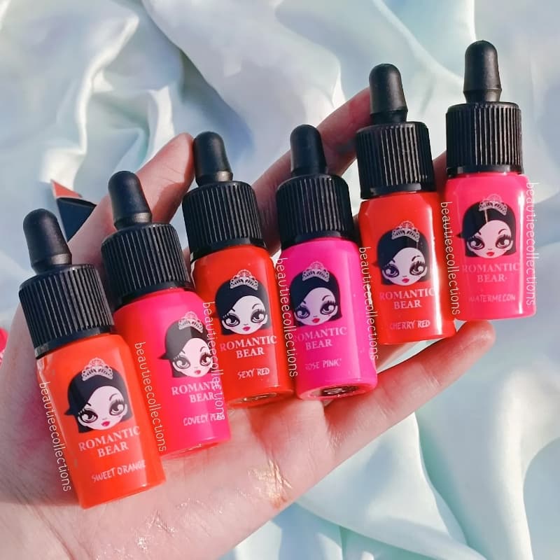 Romantic bear lip tints /tinted gloss (6)