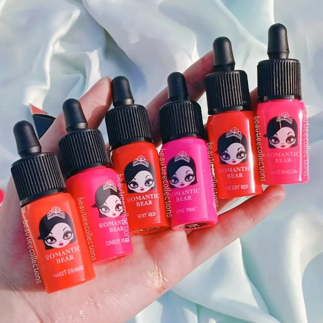 Romantic bear lip tints /tinted gloss (6)
