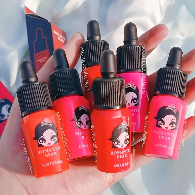 Romantic bear lip tints /tinted gloss (6)