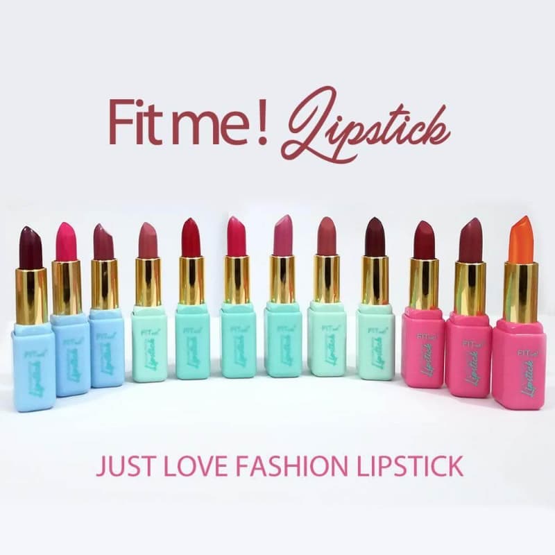 Fitme matte lipsticks