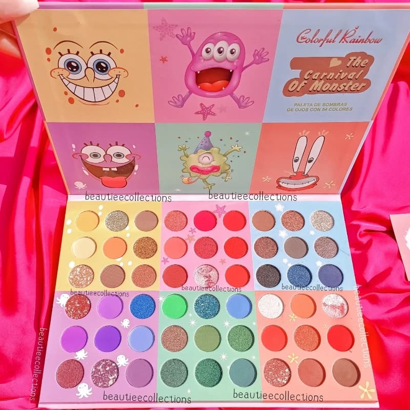 The monster of carnival eyeshadow palette