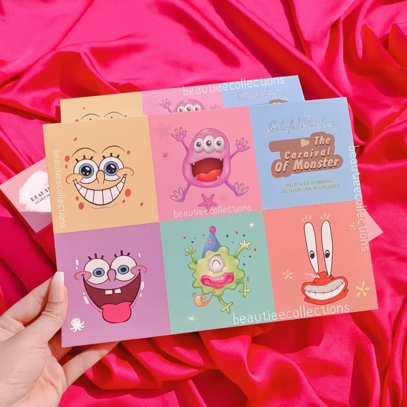The monster of carnival eyeshadow palette