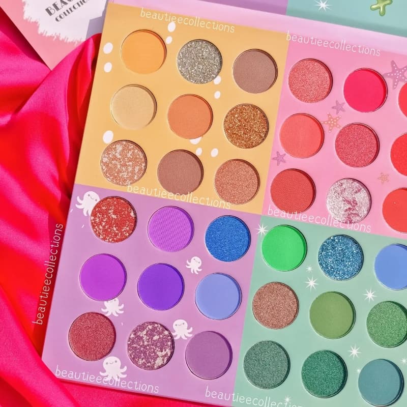 The monster of carnival eyeshadow palette