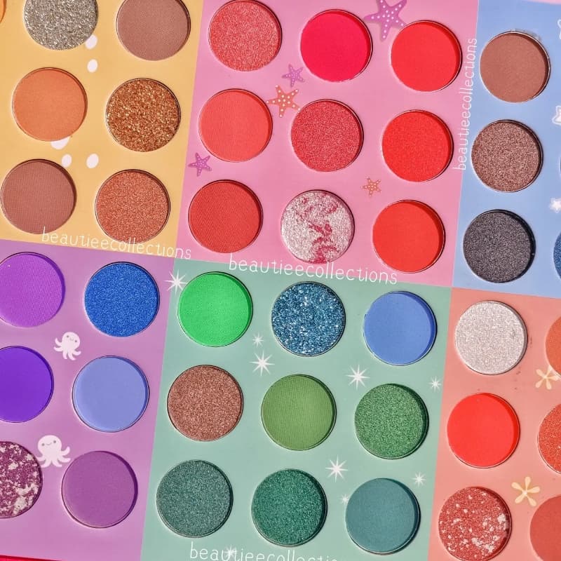 The monster of carnival eyeshadow palette