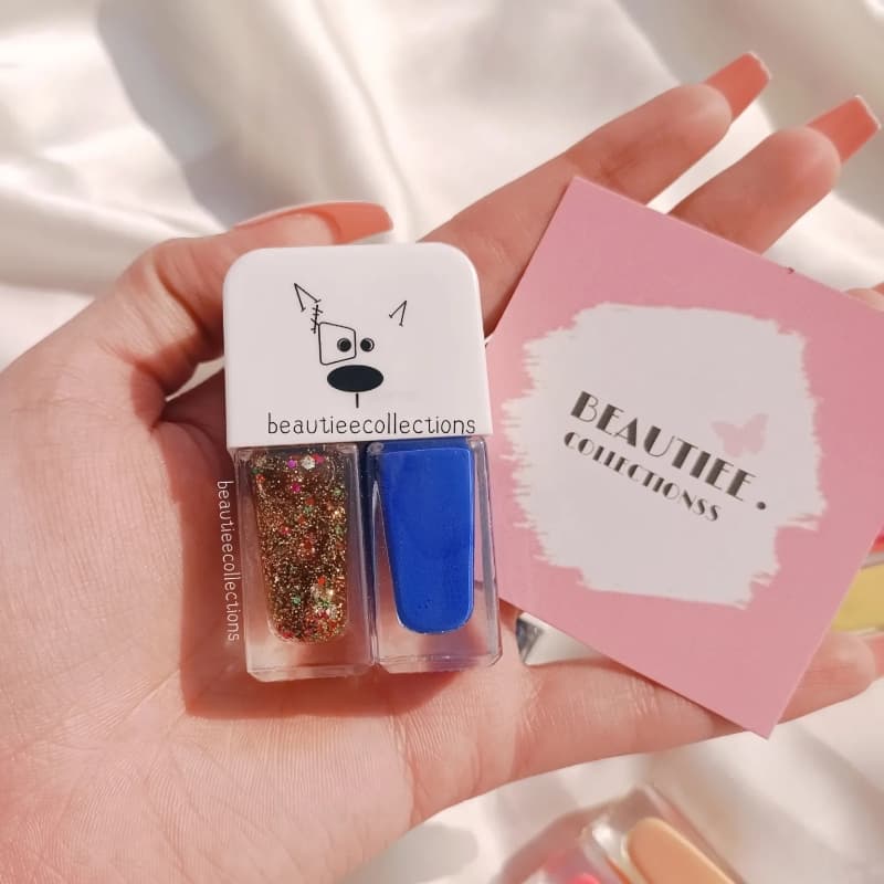 2 in 1 nail polish set ( 12 colors )