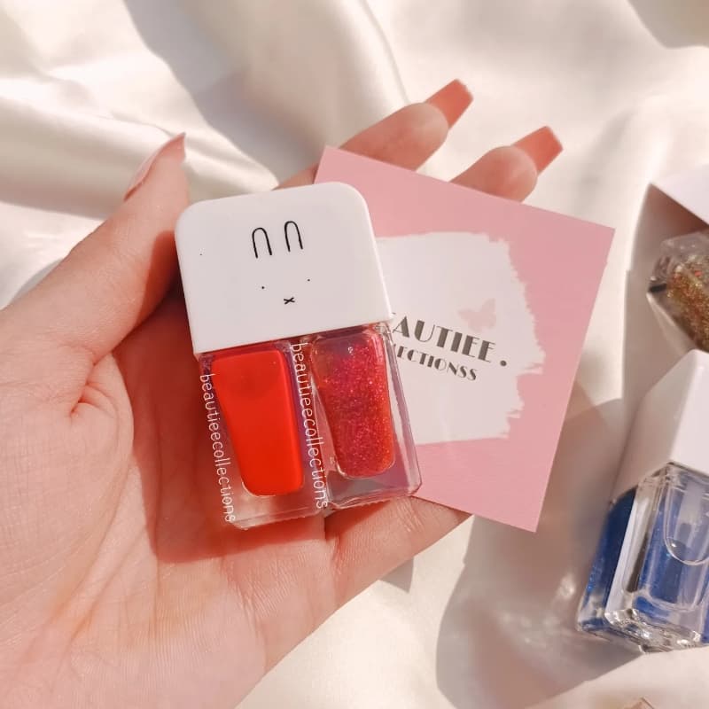 2 in 1 nail polish set ( 12 colors )
